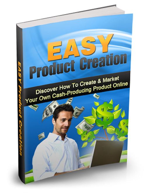 Product picture The  Easy Product Creation - Plus Master Resell Rights!