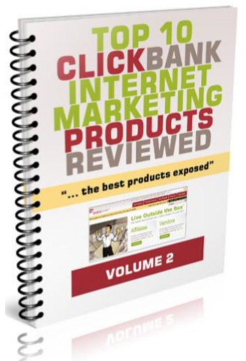 Product picture Top Clickbank Internet Marketing Products Reviewed, Plus PLR