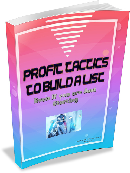 Product picture Profit Tactics to build a List, Plus PLR.